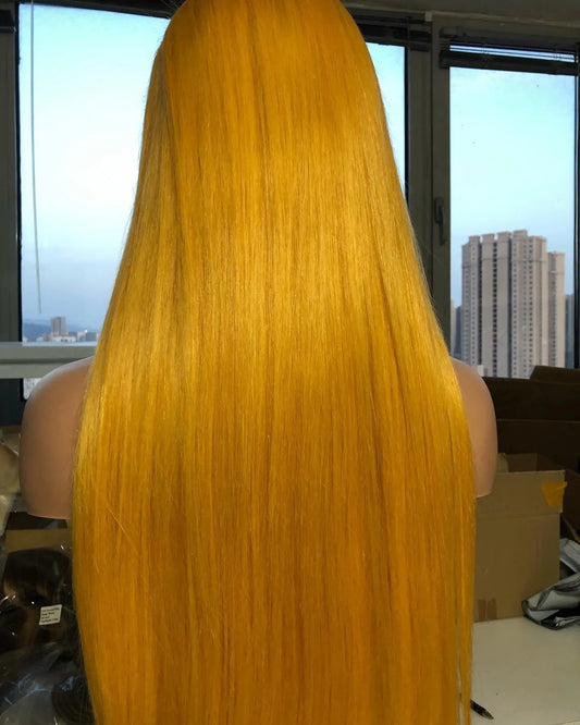 Lemon Cake 13×4 HD Full Frontal Wig Hair 180% Density