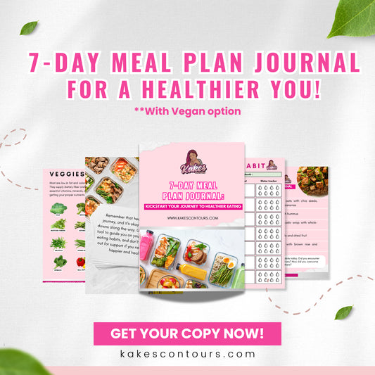 7-Day Meal Plan Journal (Non-Vegan)